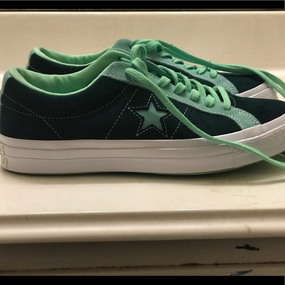 Converse 1 Star two tone Green